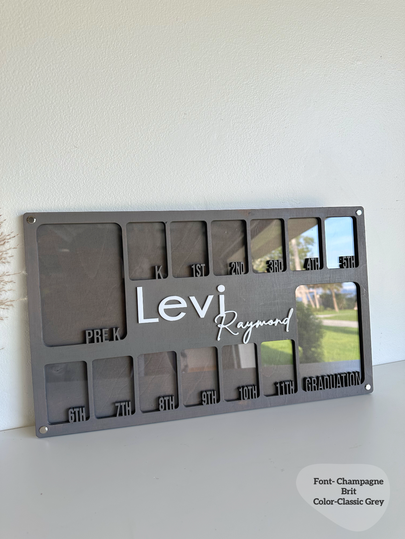 Senior School Year Photo Frame