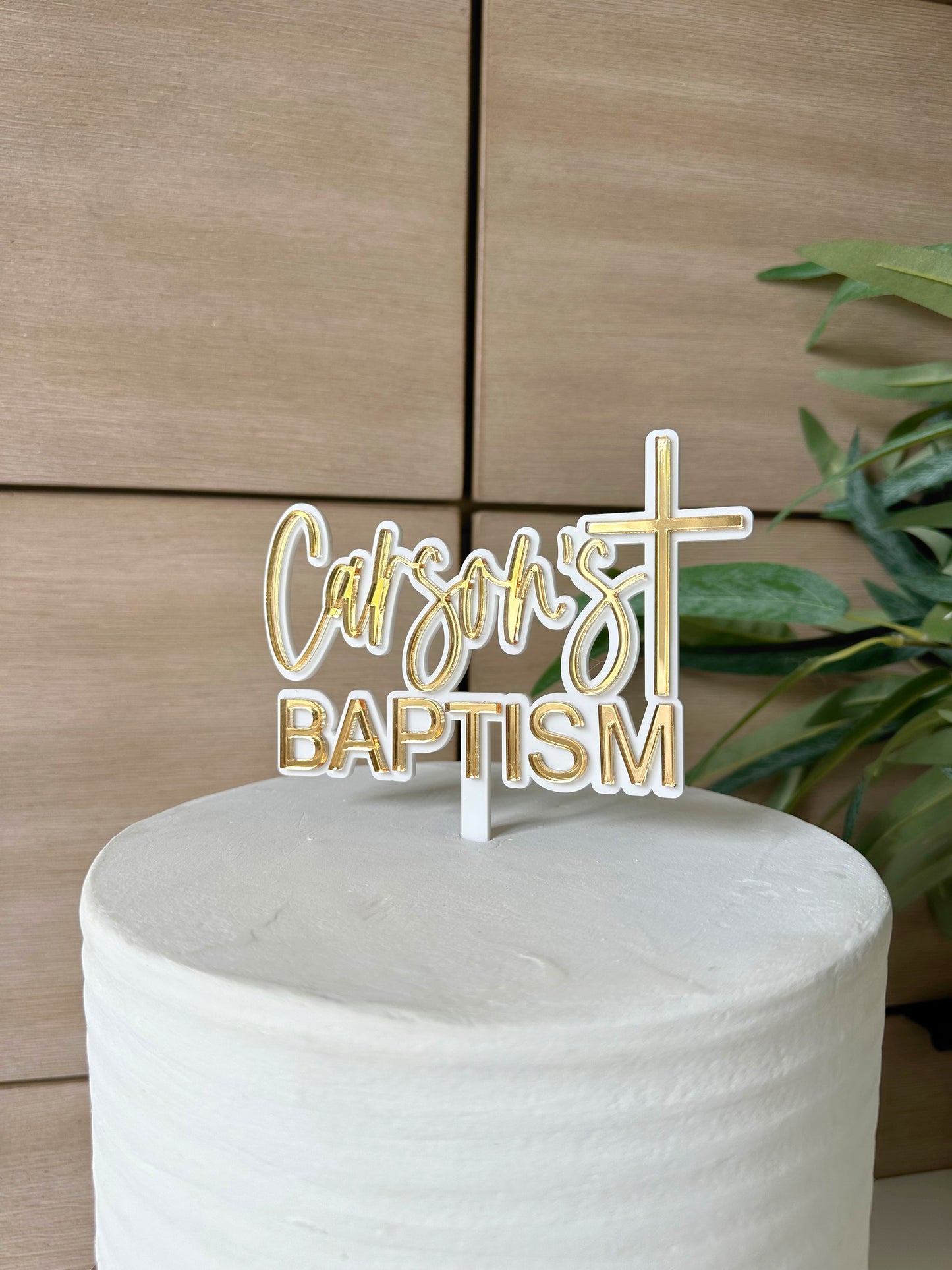 Baptism Cake Topper | Christening Cake Topper | Christening Cake Decoration | Cake Decoration | Cake Topper | Cake Charm