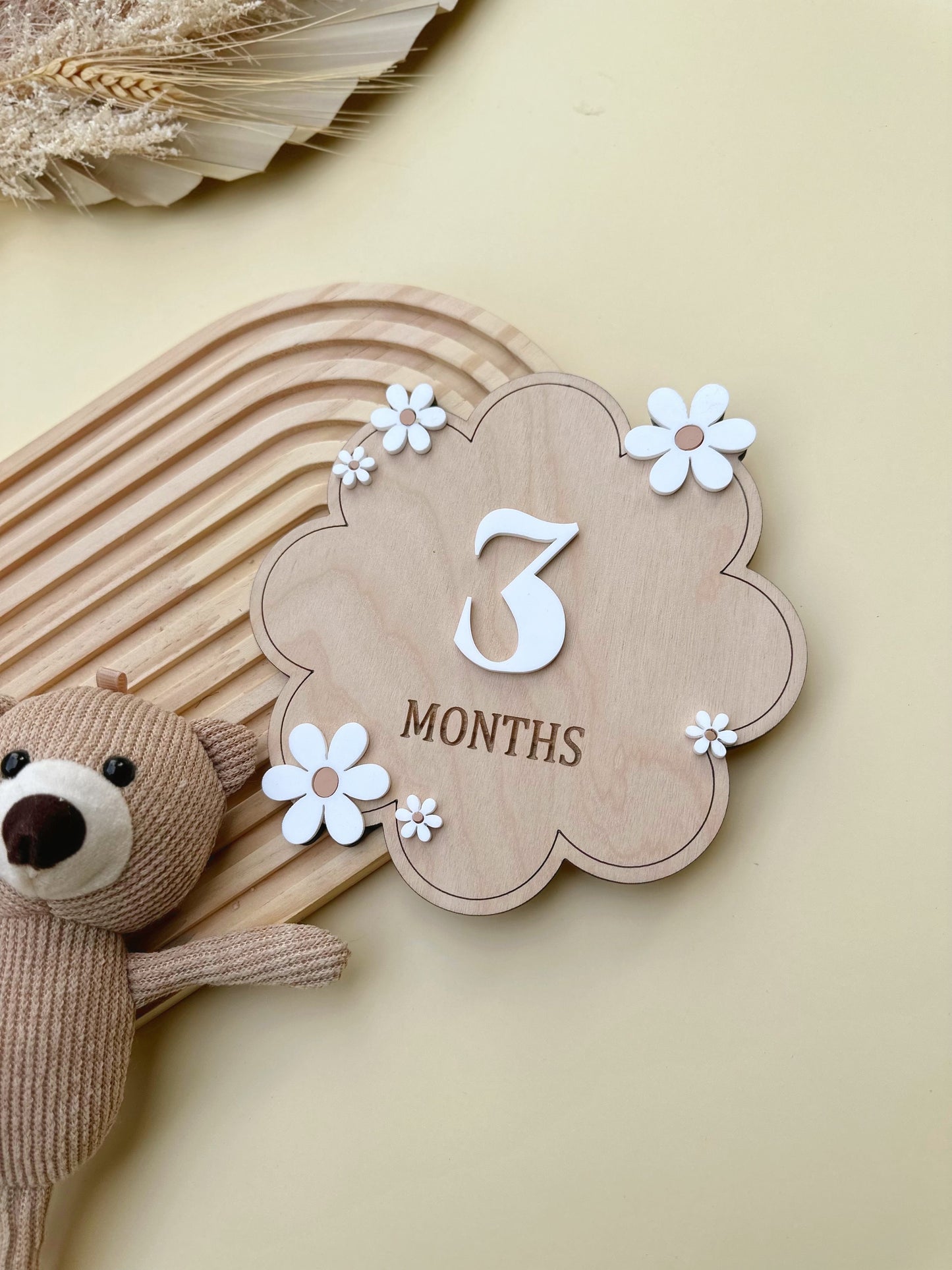 Daisy Cut Baby Milestone