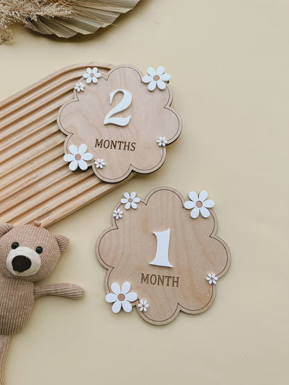 Daisy Cut Baby Milestone