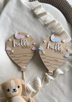 Hello World Air Balloon Baby