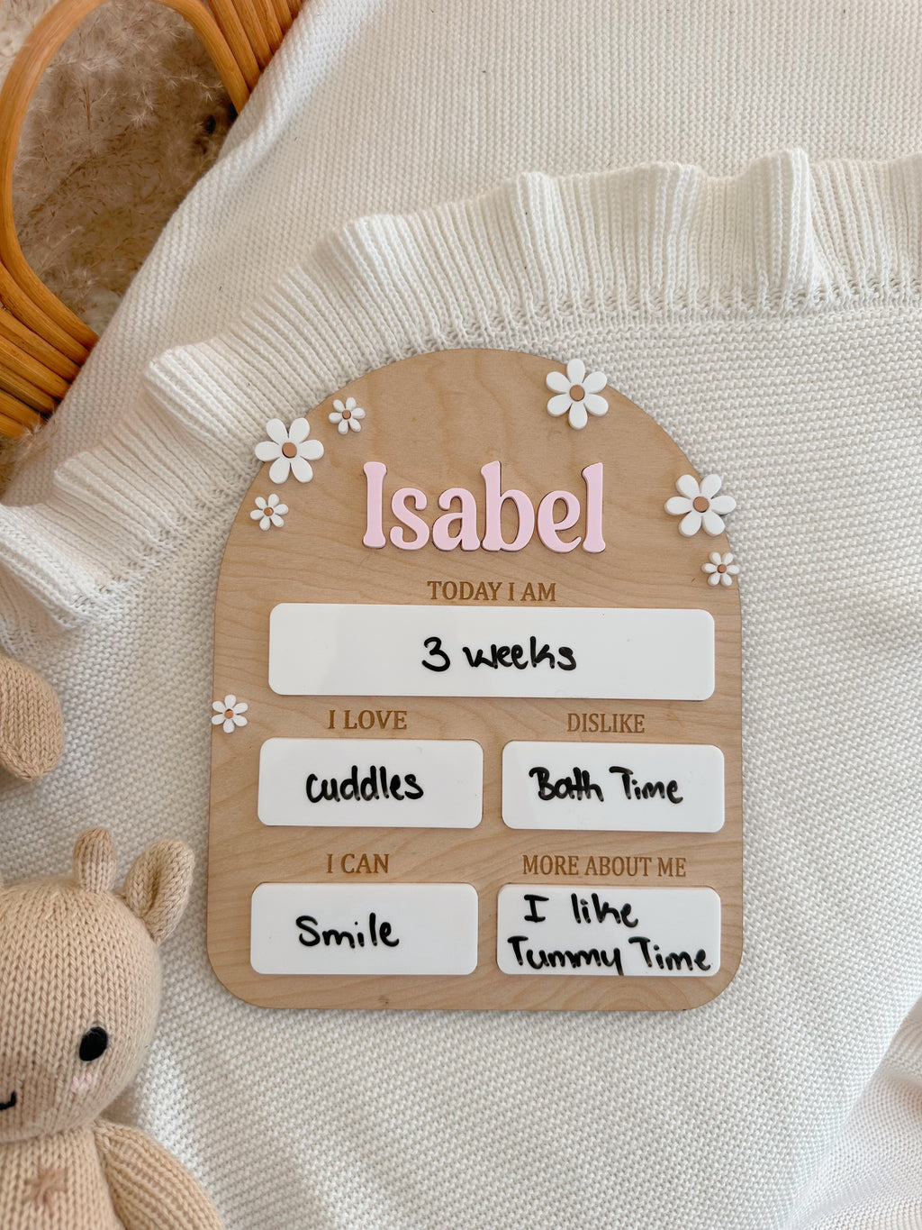 Daisy Milestone Board