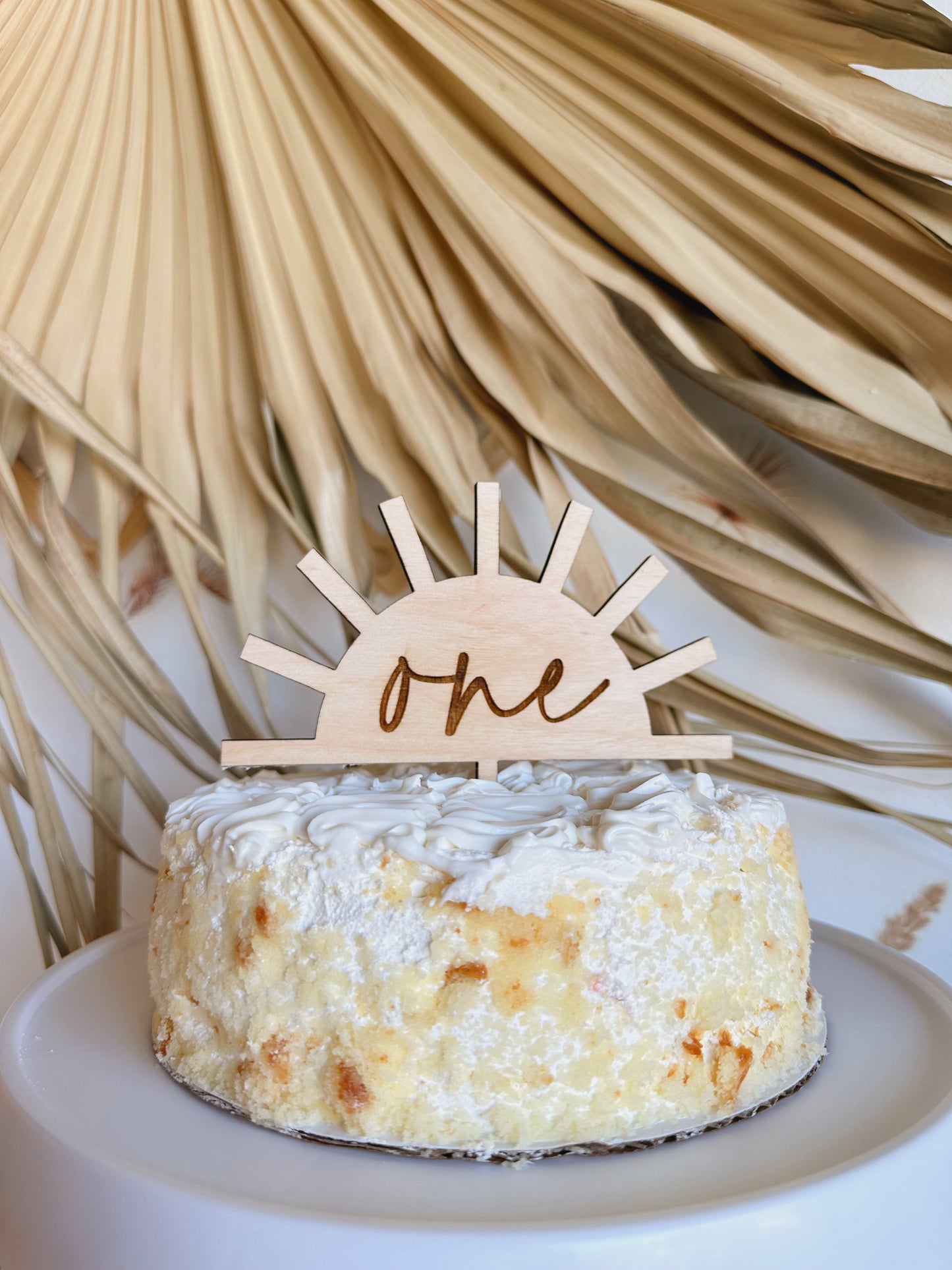 Under The Sun One Cake Topper