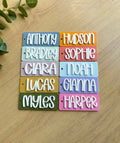 Square it Backpack Tag