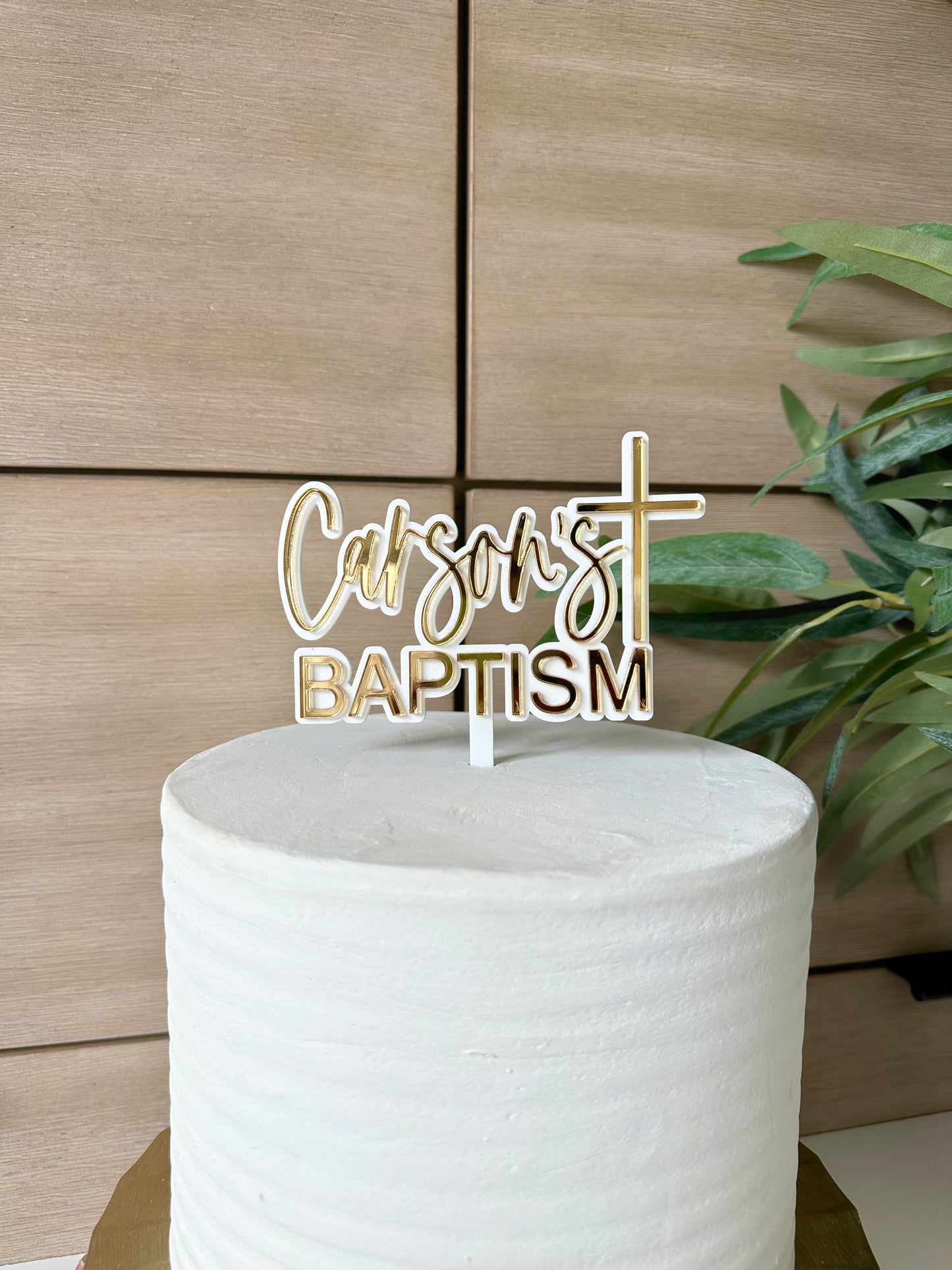 Baptism Cake Topper | Christening Cake Topper | Christening Cake Decoration | Cake Decoration | Cake Topper | Cake Charm