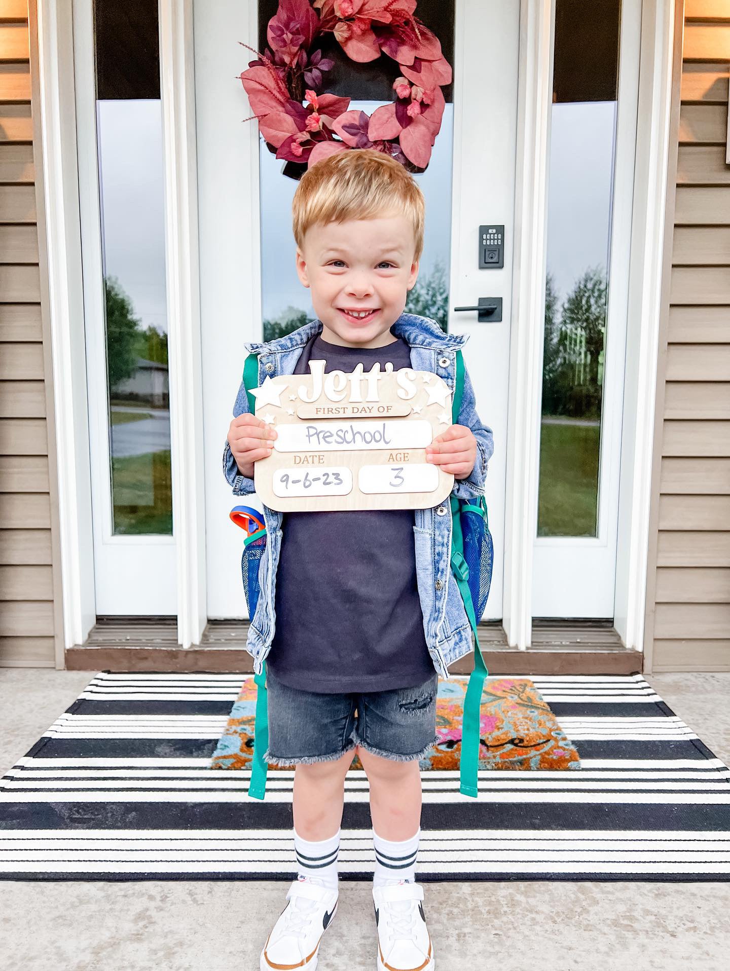 Toddler Star First/Last Day Of School Sign