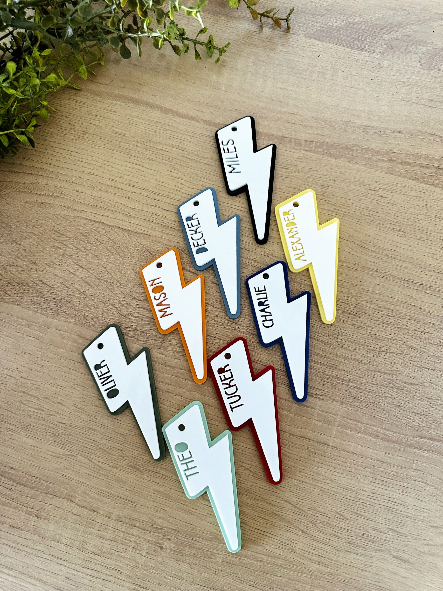 Lightening Backpack Tag