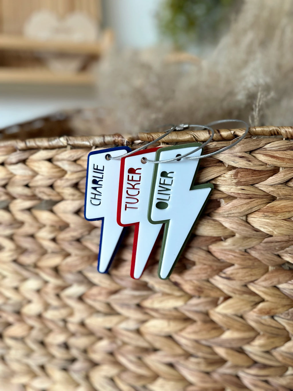 Lightening Backpack Tag