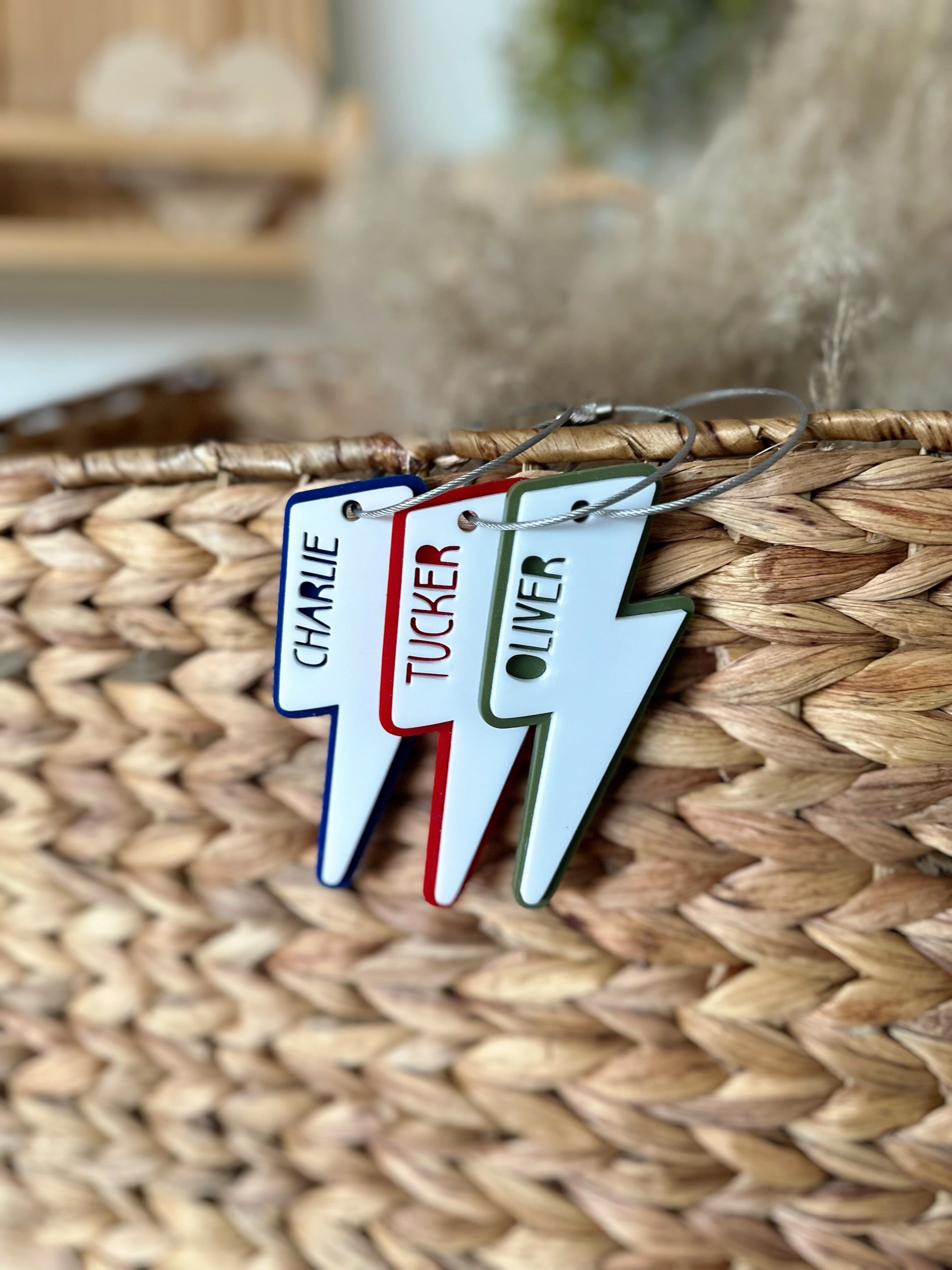 Lightening Backpack Tag