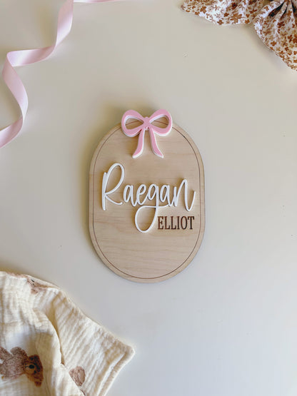 Baby Bow Birth Sign