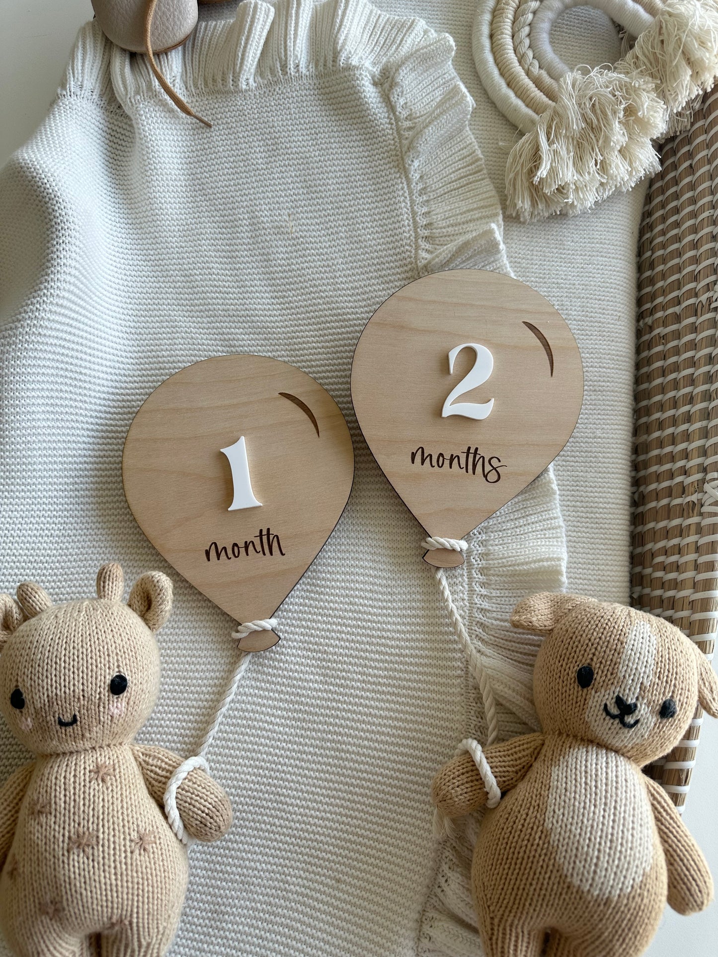 Air Balloon Baby Milestone