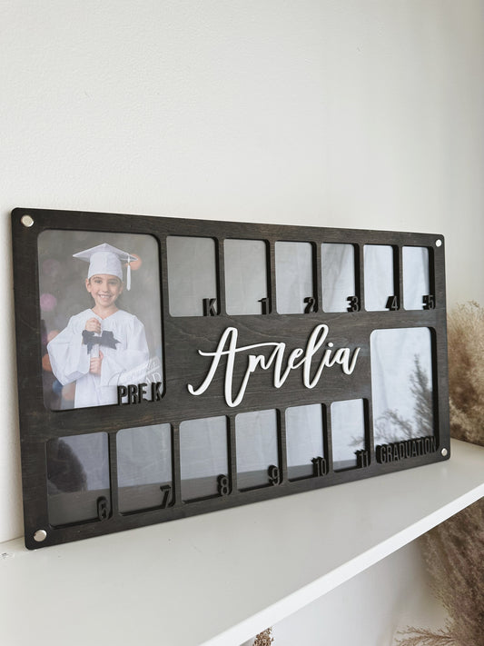 Graduation School Year Photo Frame