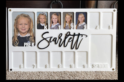 Acrylic Graduation School Year Photo Frame