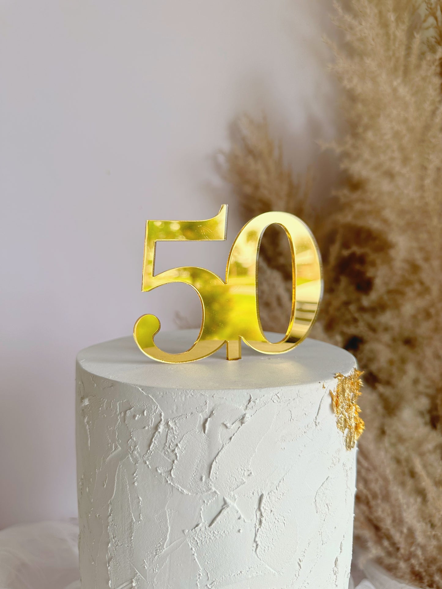 Number Cake Topper