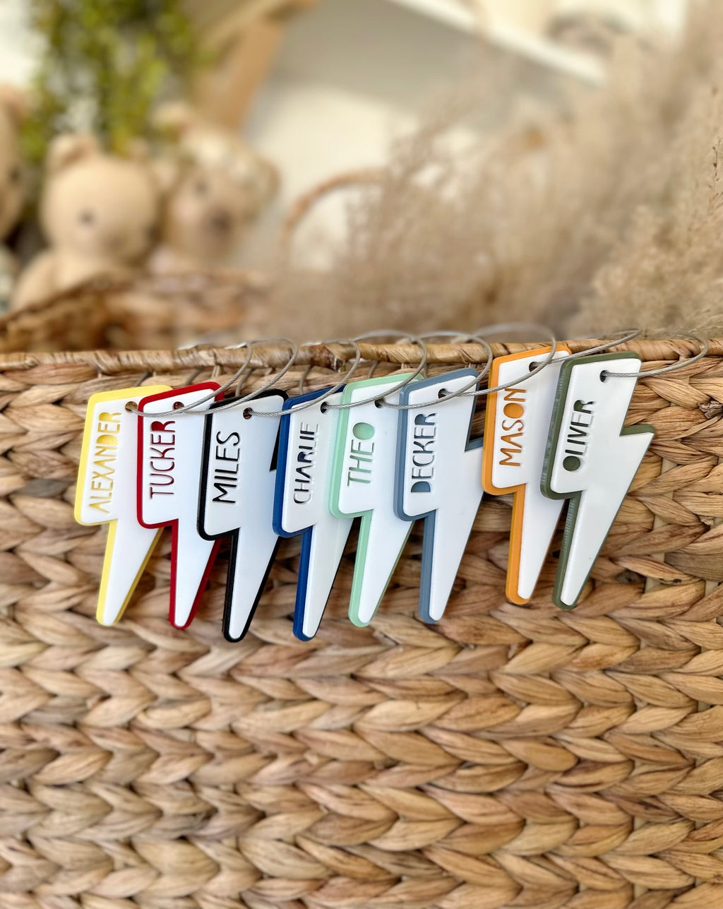 Lightening Backpack Tag