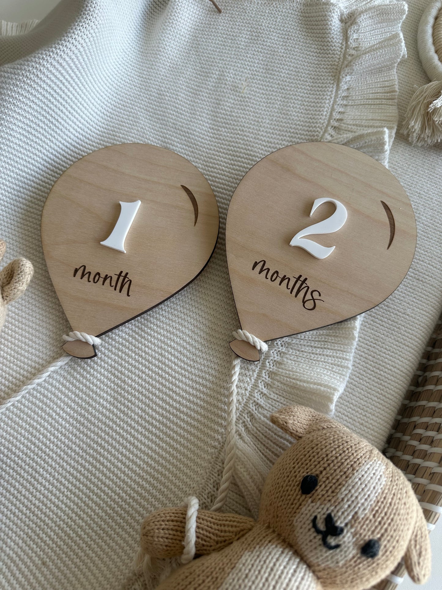 Air Balloon Baby Milestone