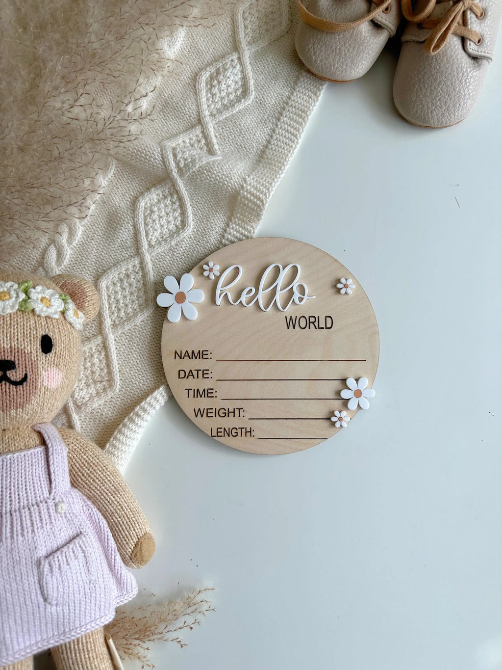 Baby Hello World Round