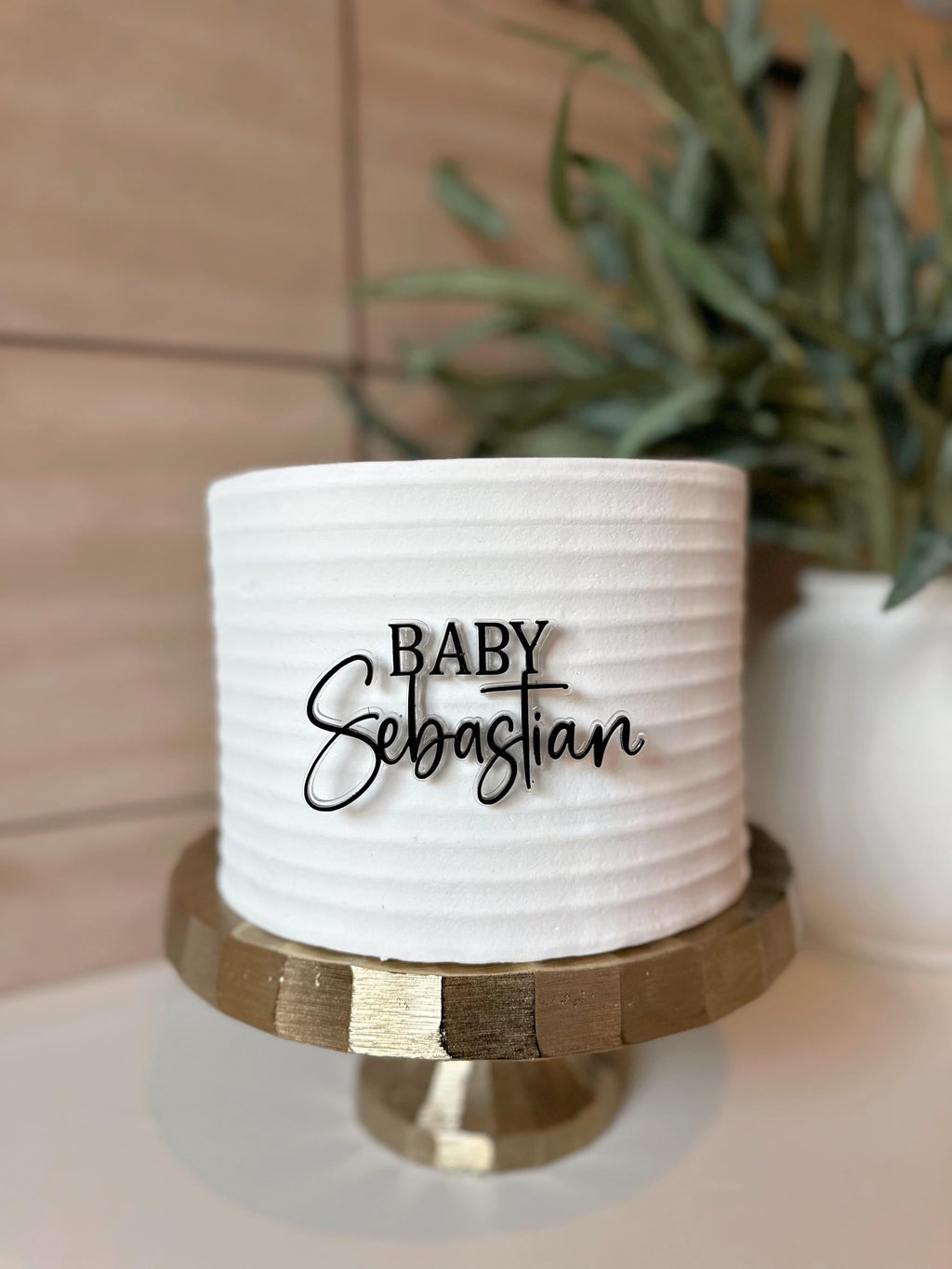 Baby Sebastian Cake Charm