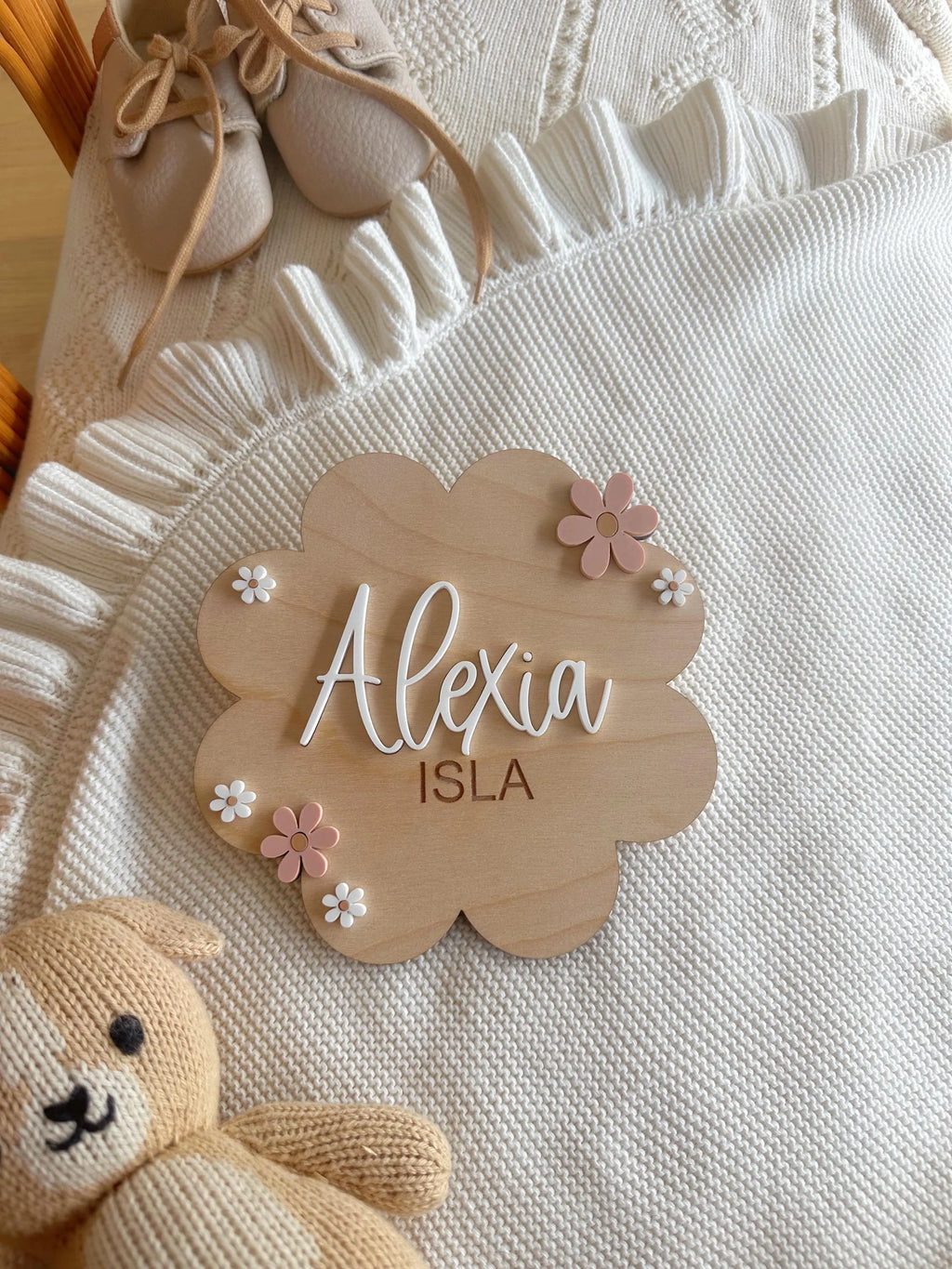 Daisy Alexia Birth Plate