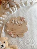 Daisy Alexia Birth Plate
