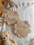 Daisy Alexia Birth Plate