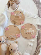 Butterfly Name plaque