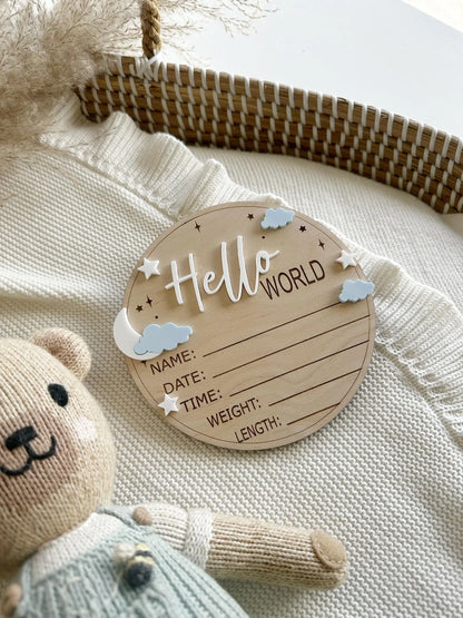 Baby Hello World Round