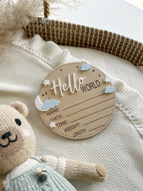 Baby Hello World Round