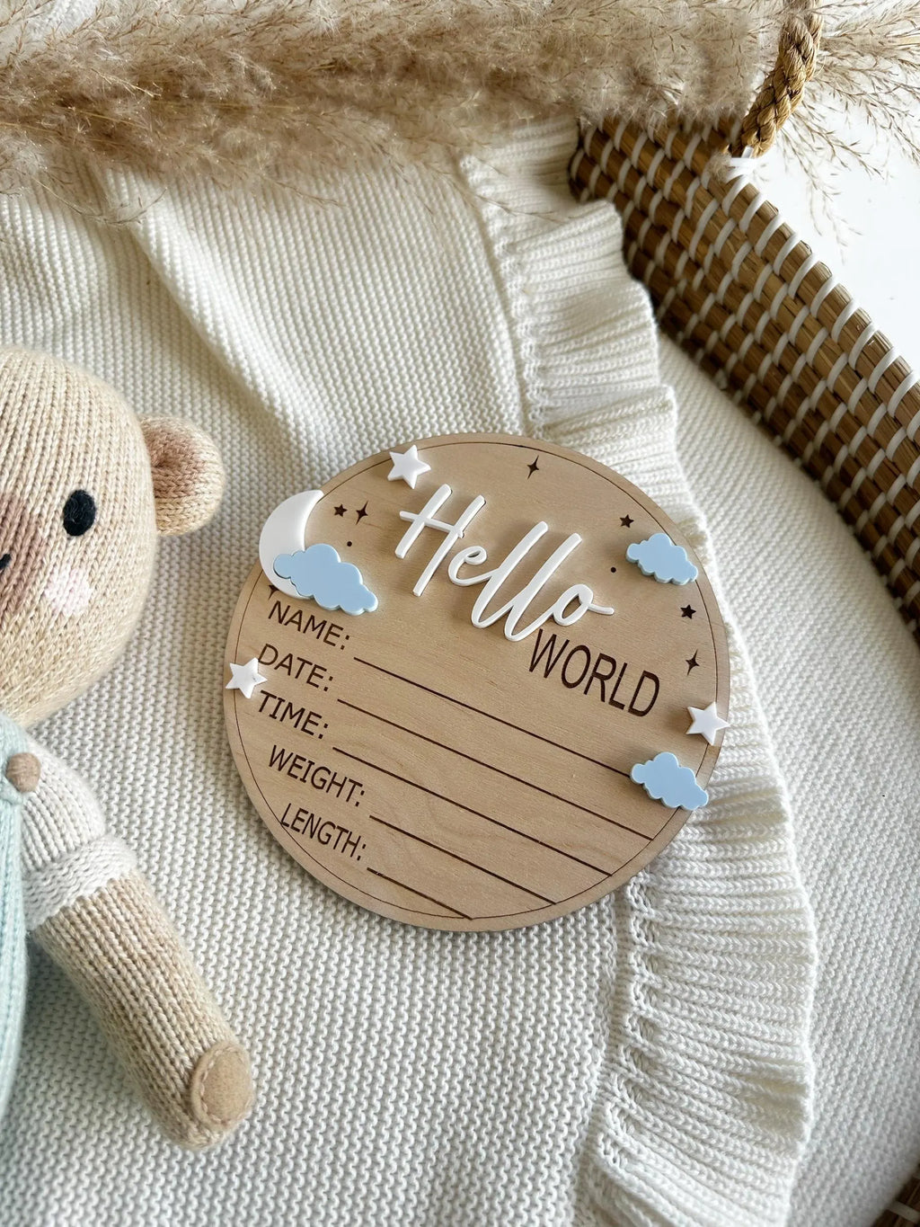 Baby Hello World Round