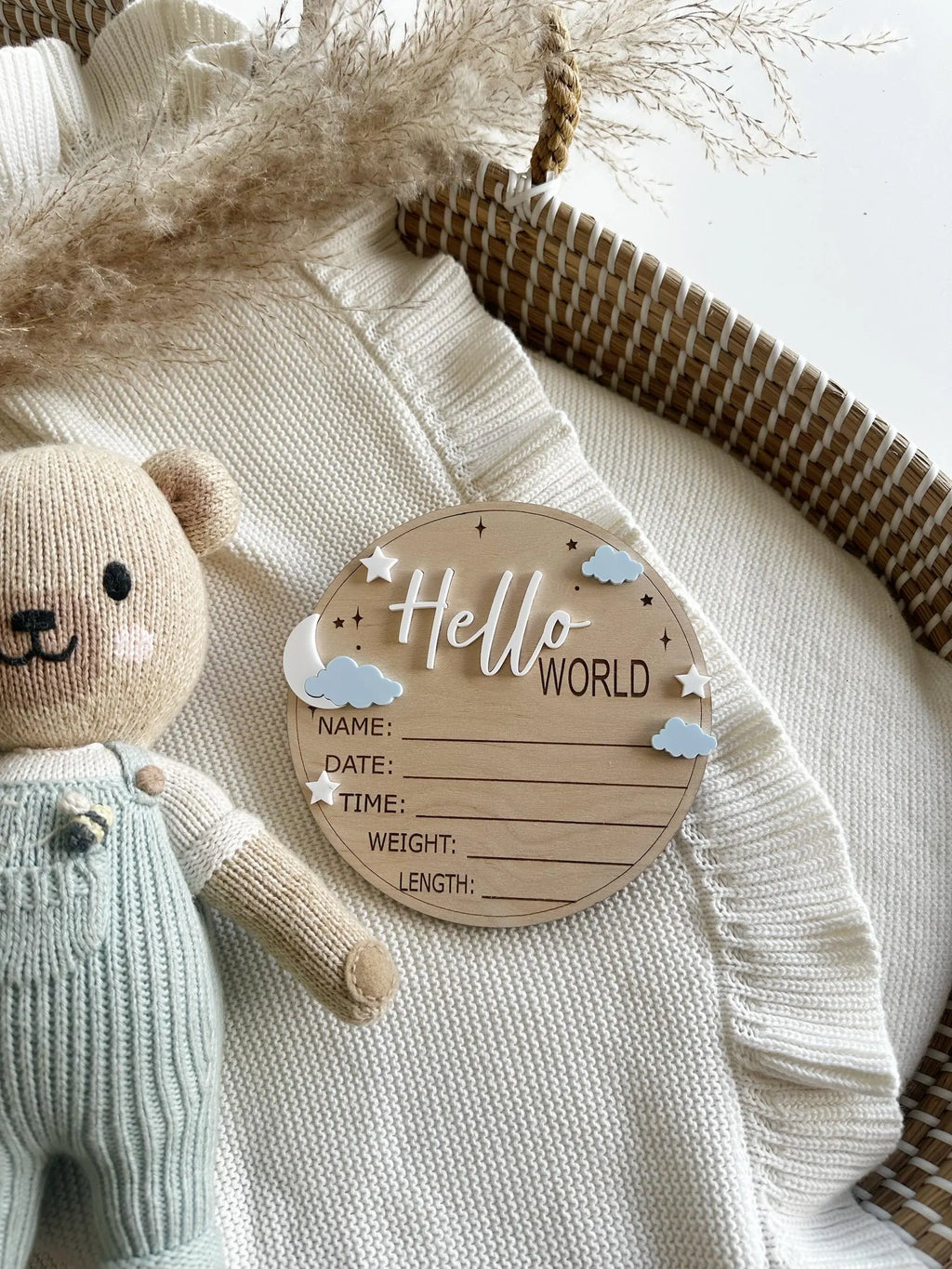 Baby Hello World Round