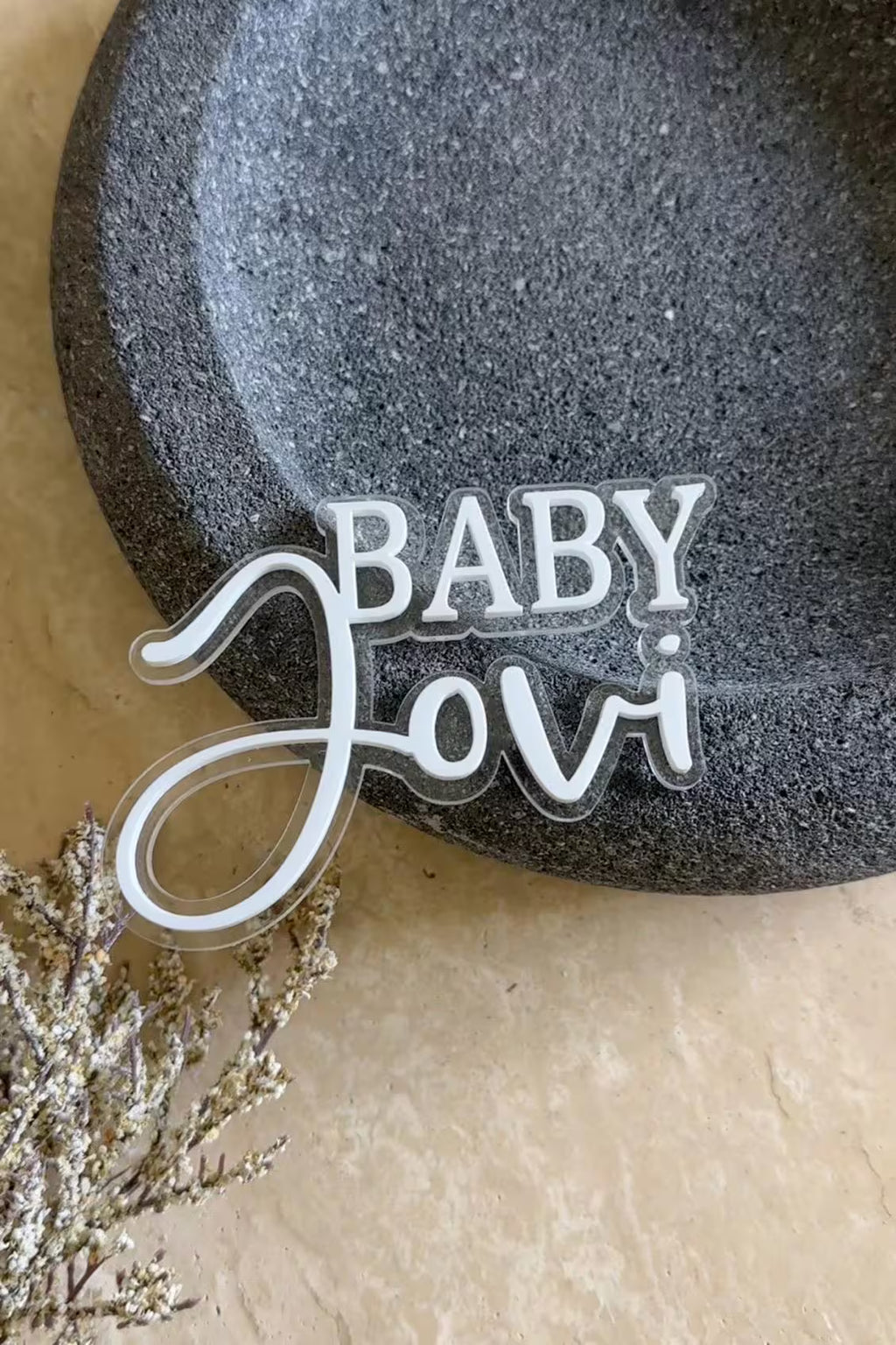 Baby Sebastian Cake Charm