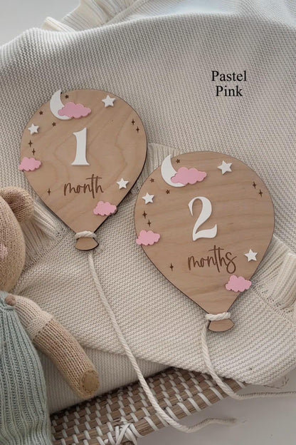 Air Ballon Moon star Milestone