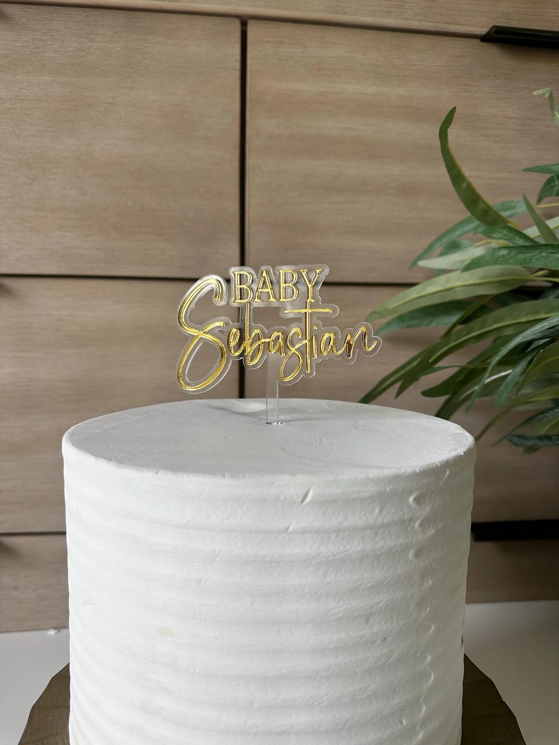 Baby Sebastian Cake Charm