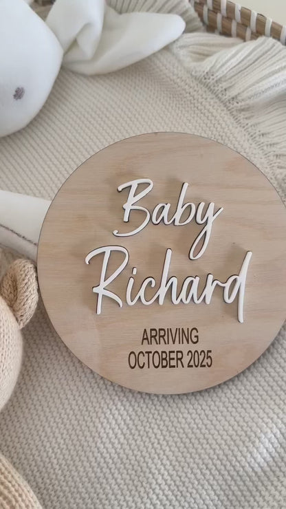 Pregnancy Announcement | Maternity Photo Props | Baby Announcement | Baby Arriving Soon | Baby Announcement | Pregnancy Announcement